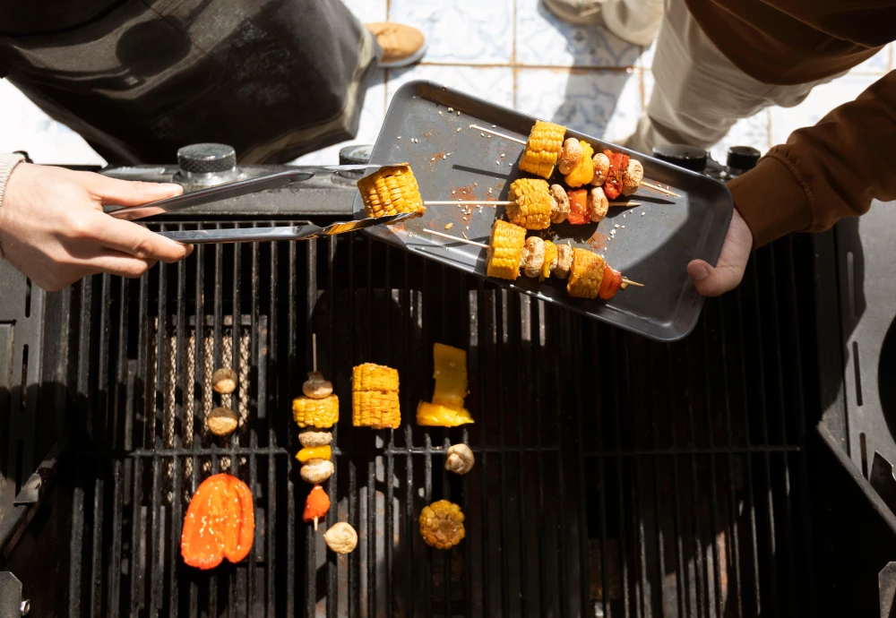 small outdoor barbecue grill